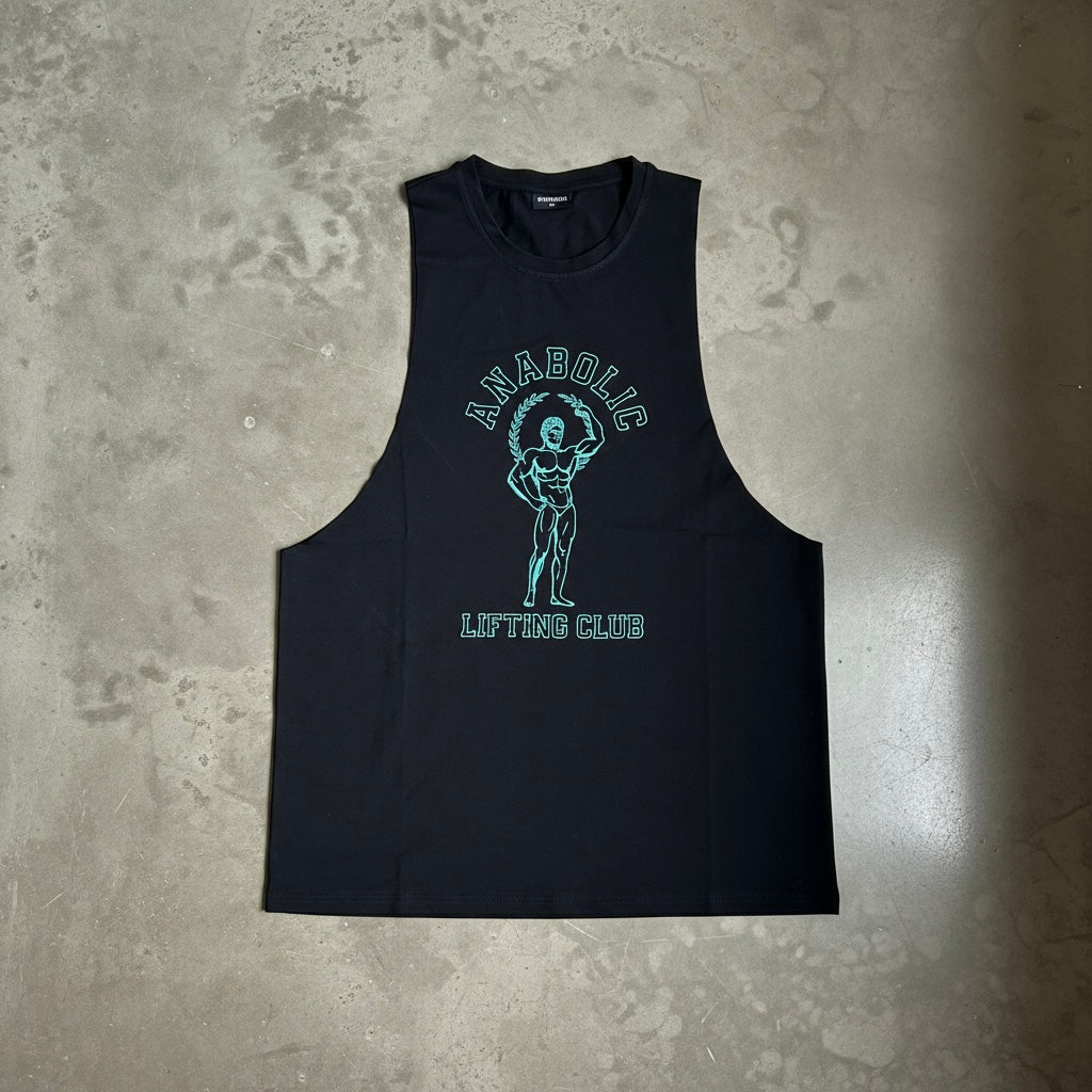 Lifting Club Tee - Cyan Edition