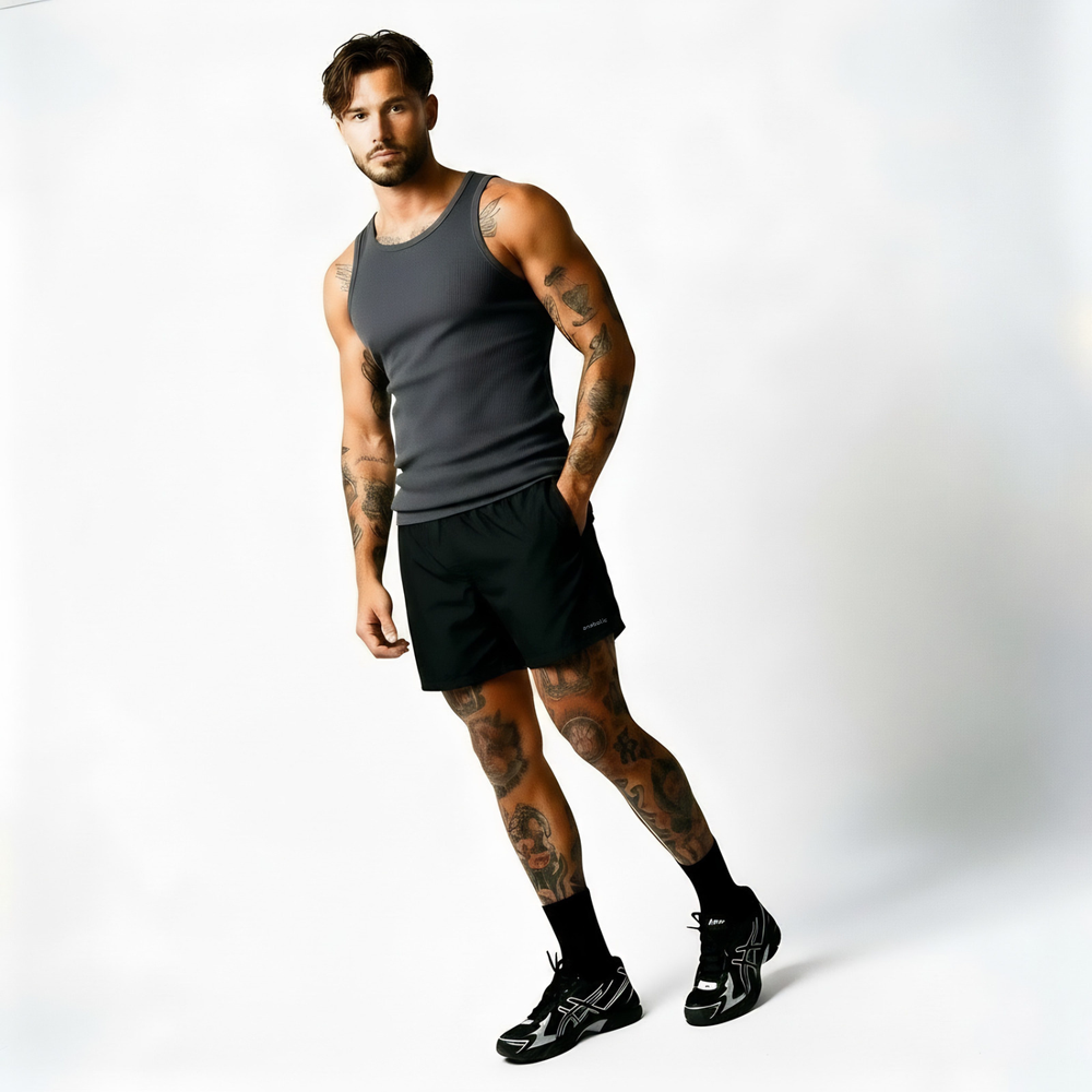 Graphite Ribbed Tank