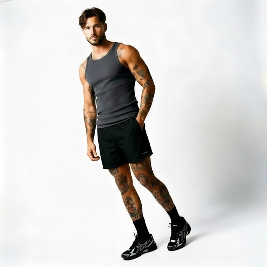 Graphite Ribbed Tank
