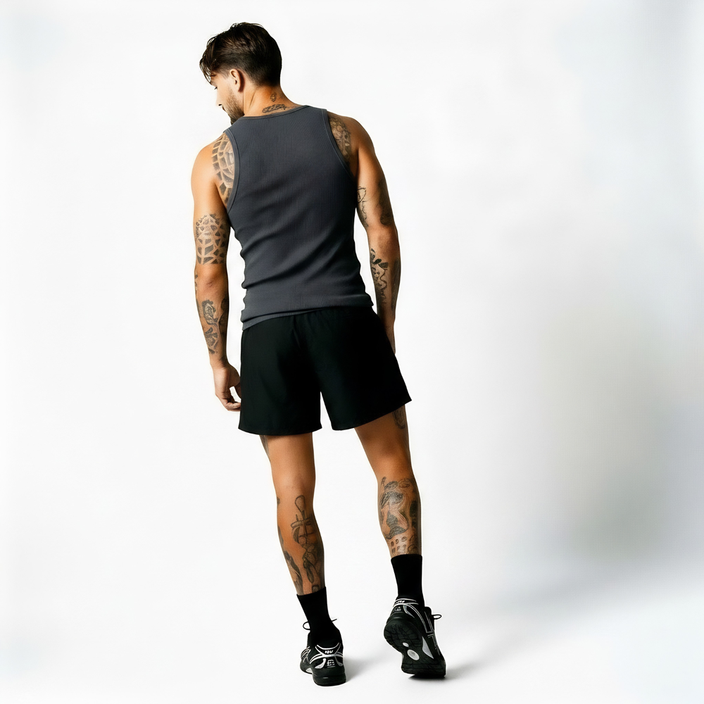 Graphite Ribbed Tank
