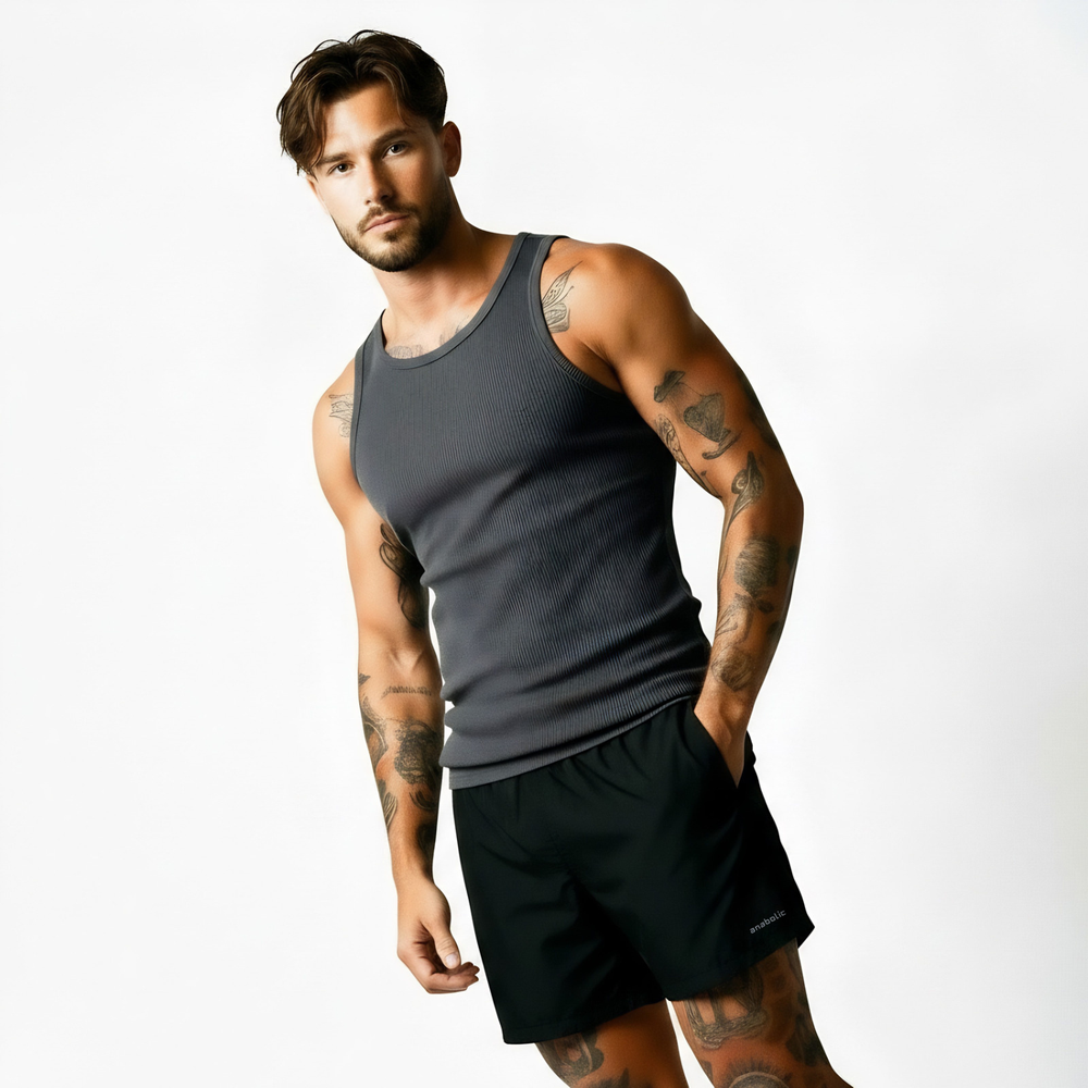 Graphite Ribbed Tank