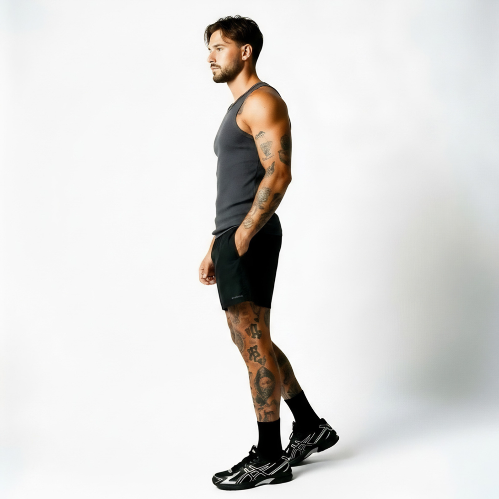 Graphite Ribbed Tank