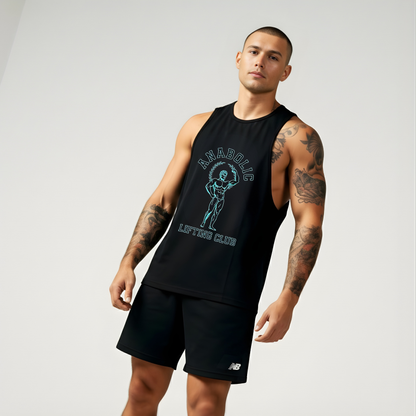 Lifting Club Tee - Cyan Edition